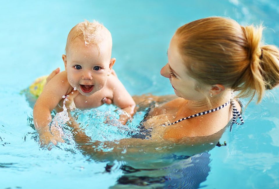 Keep little swimmers safe and happy with our favorite baby swim gear. 