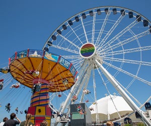 Celebrate Pride with family-friendly festivities at Navy Pier. Photo courtesy of Navy Pier