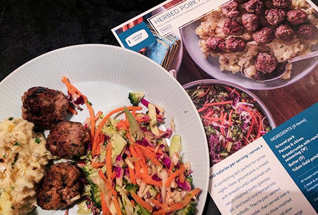 Meal kits can be kitchen time savers when you have a new baby to care for