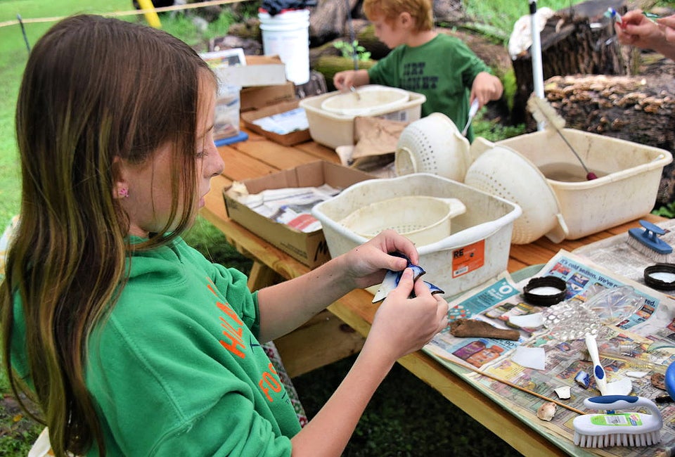 Archaeology Festival. Photo courtesy of Newlin Grist Mill 