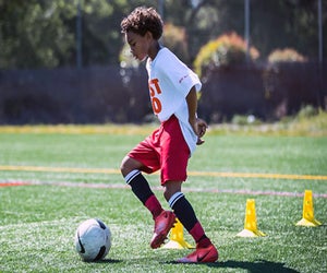 Soccer provides plenty of sunshine and exercise at these Connecticut summer camps. Nike Soccer Camp with Blue Devils Soccer. Photo courtesy of the program.