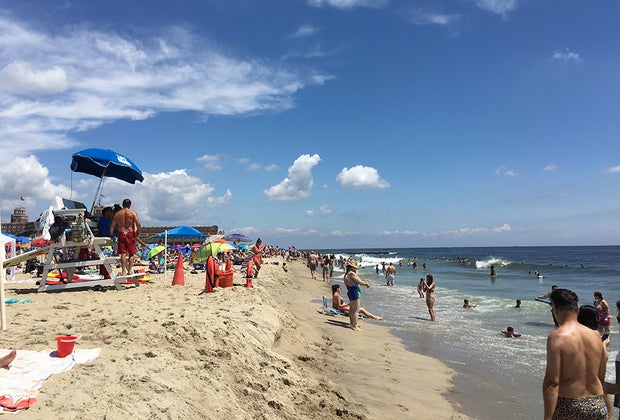 Asbury Park with Kids:the beach
