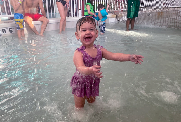 The Kungfu Panda Temple of Awesomeness caters to toddlers at DreamWorks Water Park inside American Dream Mall in East Rutherford, NJ