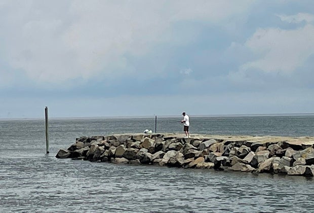 Kid-friendly fishing near New Jersey Bayshore Waterfront Park