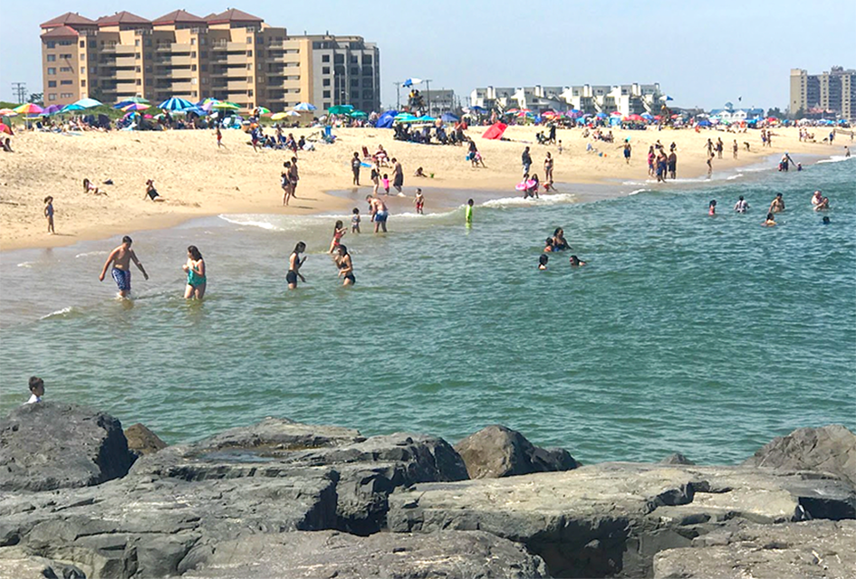 Long Branch Beach, NJ. Photo by Rose Gordon Sala