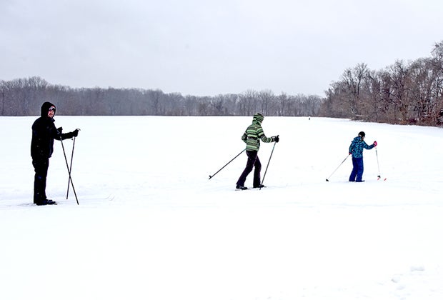 Winter sports in New Jersey: cross-country skiing