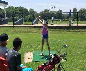 Anchor Golf Day Camp is designed to teach children fundamentals of golf and learn how to play on the course. Photo courtesy of Anchor Golf