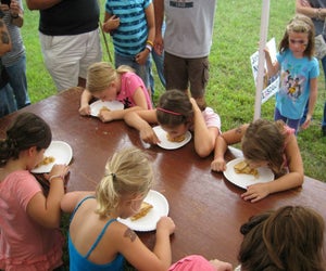 Pie contests are extra delicious; photo courtesy of the North Haven Fair. 