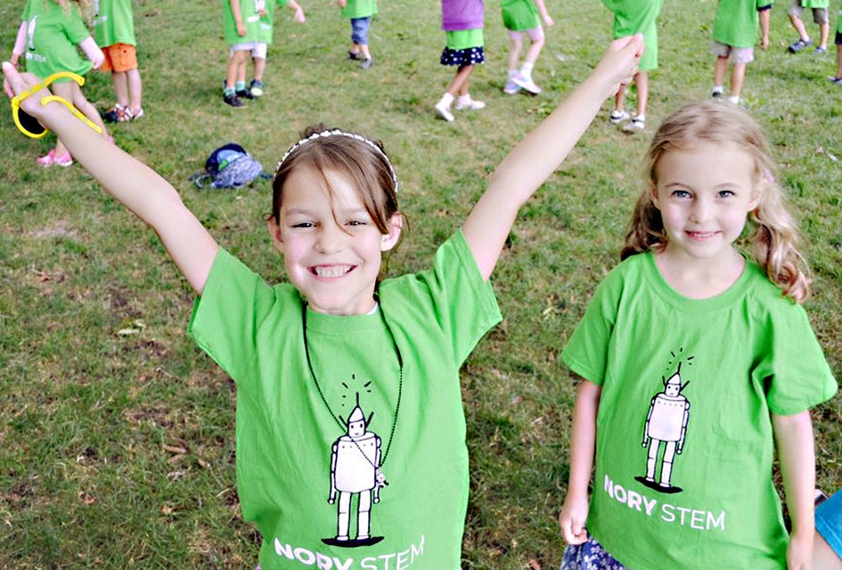NORY STEM Camp teaches kids a little bit of everything, from robotics to soccer. Photo courtesy of NORY