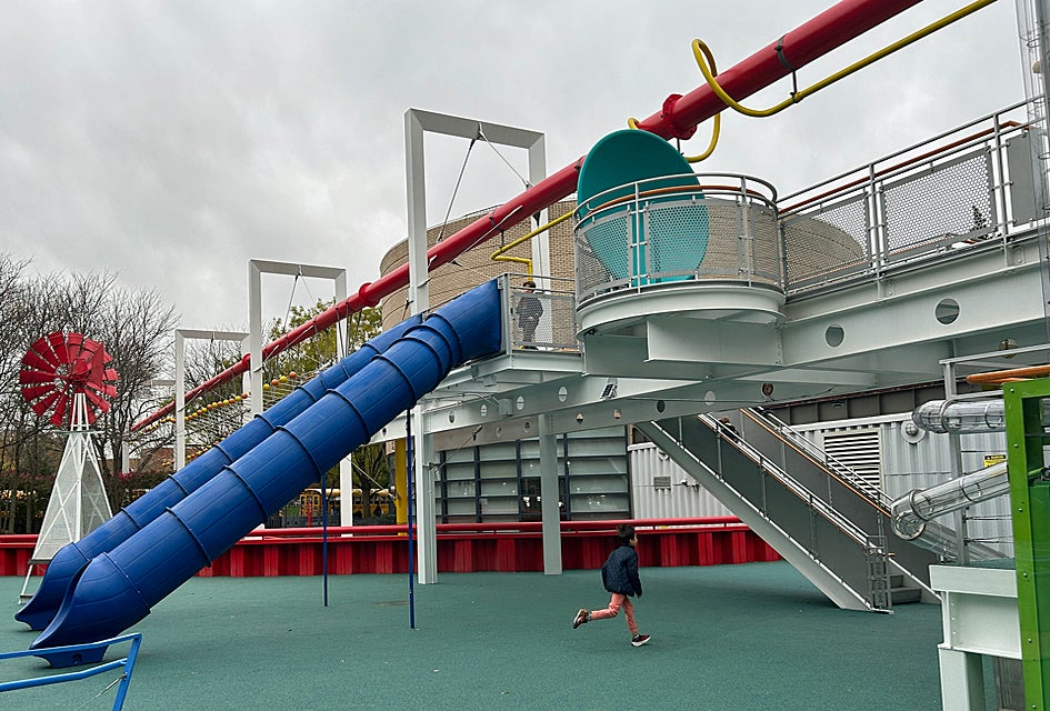 The Science Playground at the New York Hall of Science makes for a fun-filled and educational trip in NYC. Photo by Diana Kim