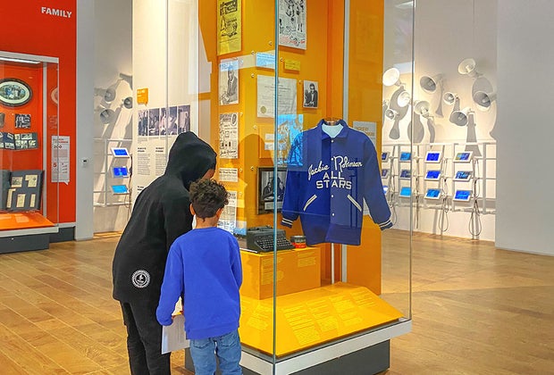 Jackie Robinson Museum: Main gallery story towers
