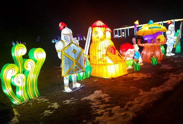 Luminosa Light Show at Queens Botanical Garden 