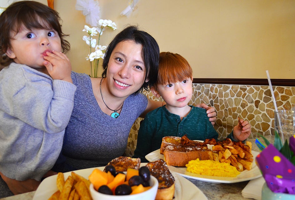 Enjoy a delicious Mother's Day brunch at Victory Garden Cafe in Astoria. Photo by Sydney Ng