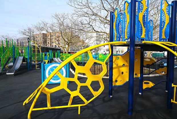 John J. Carty Park: New Playgrounds in NYC