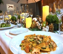 Il Gattopardo serves a seafood-inspired feast in honor of the Christmas holiday.