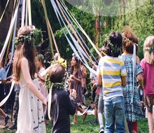 Enjoy the May Fair to welcome spring's arrival at the New Amsterdam School. Photo courtesy of the school 