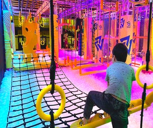 Urban Air Adventure Park goes way beyond a typical trampoline park, with ropes courses, climbers, mega playgrounds, VR, and more. 