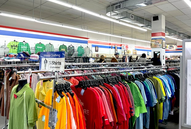 Thrift stores in NYC: Salvation Arty