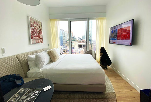 Virgin Hotels New York City: Plush beds welcome visitors