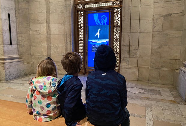 The museum-quality Polonsky Exhibition includes everything from art and artifacts to rare books and clips of famed performers who have graced NYC's stages.