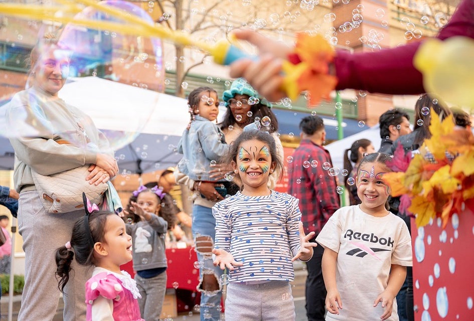 Ridge Hill's Oktoberfest event features plenty of kid-pleasing fun. Photo courtesy of Ridge Hill