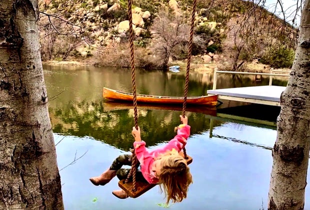 California Vacation Home Rentals for Families: Sleep in a Safari tent and gather eggs for breakfast.