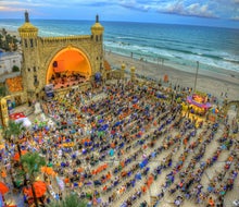 Enjoy a night at the beach with the Sounds of Summer Concert Series at the Daytona Beach Bandshell. Photo courtesy of the event
