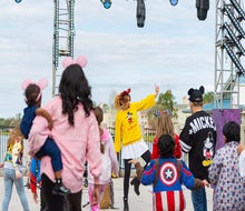 Disney Springs is bursting with FREE things to do in Orlando this summer, like splash pads and play areas. Photo courtesy WDW