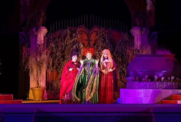 Mickey's Not-So-Scary Halloween Party Watch the mischievous Sanderson Sisters in Hocus Pocus Villain Spelltacular.