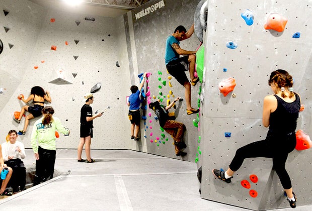 Awesome Indoor Rock Climbing Gyms in Orlando for Kids: Blue Swan Boulders