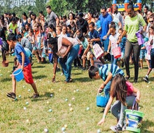 Let the Easter egg hunt begin at the City of Ocoee Easter Eggstravaganza! Photo courtesy of the event