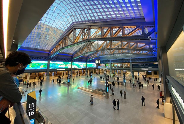 2021 started with the debut of the Moynihan Train Hall