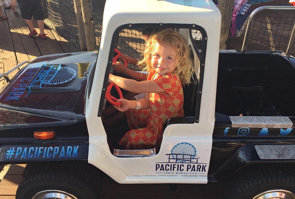Kids are in the drive seat at Pacific Park. Photo by Matt Matasci