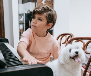 Virtual music lessons, photo courtesy of Katya Wolf, Pexels