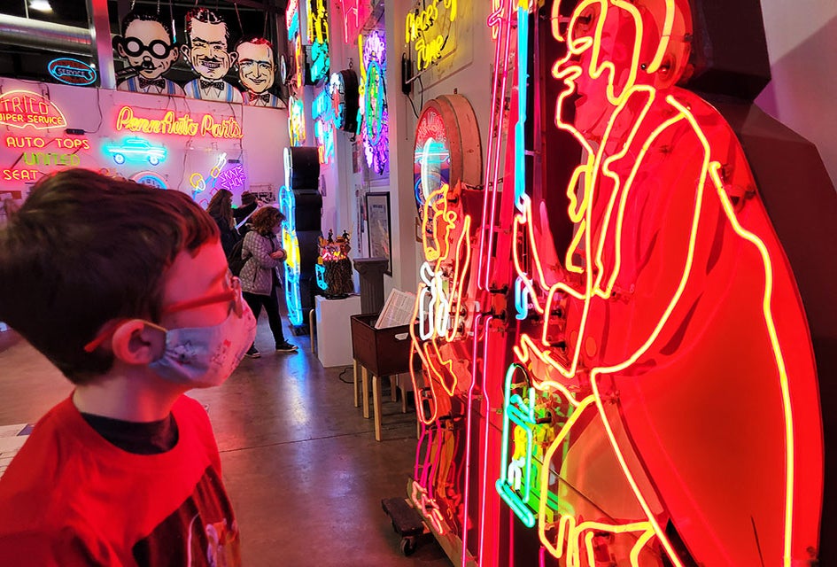 Neon Signage provides a bright blast from the past at the Neon Museum of Philadelphia 