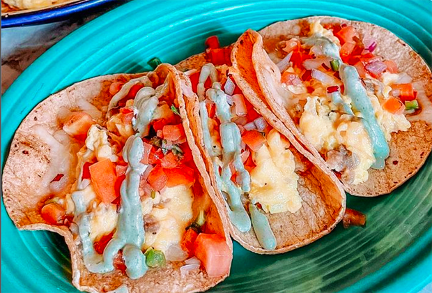 philly best breakfasts-Breakfast tacos are the number one selling breakfast item at Luna Cafe.