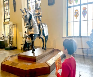 Kids under 18 are always free at the Philadelphia Museum of Art. Photo by Liz Baill