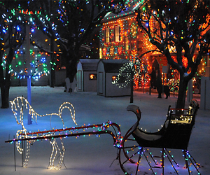Experience the nationally renowned Winter Wonderland at Koziar's Christmas Village. Photo courtesy of Koziar's