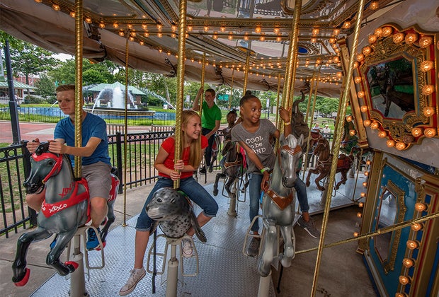Carousel at Franklin Square