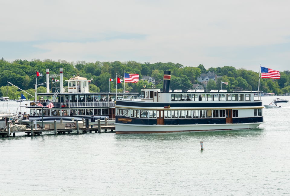 Lake Geneva is known for its crystal-clear waters and offers a range of water activities. Photo by Joseph Gage, via Flickr 2.0