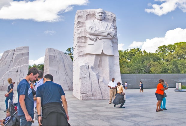 Martin Luther King Jr. Memorial on the National Mall in DC