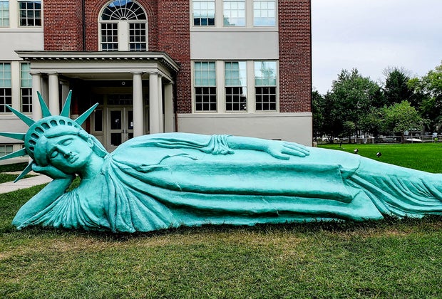Reclining Liberty