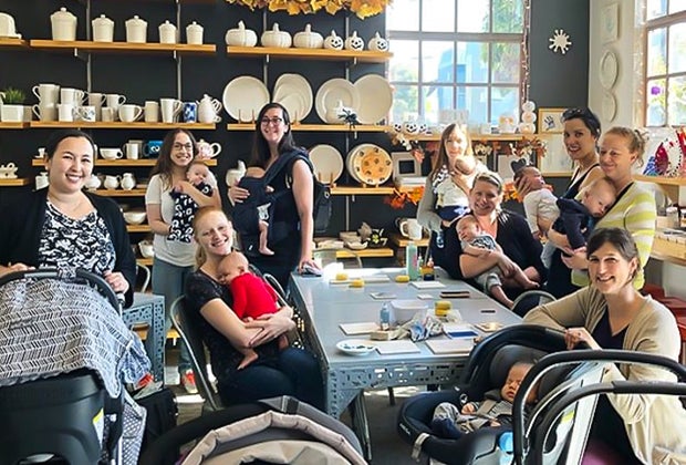 Things To Do with San Francisco Babies Before They Turn 1: Brushstrokes