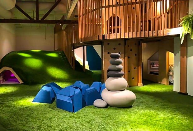 Indoor playground at Fox & Kit