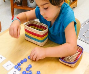 Montessori preschools focus on independence along with learning. Photo courtesy of Gateway Montessori