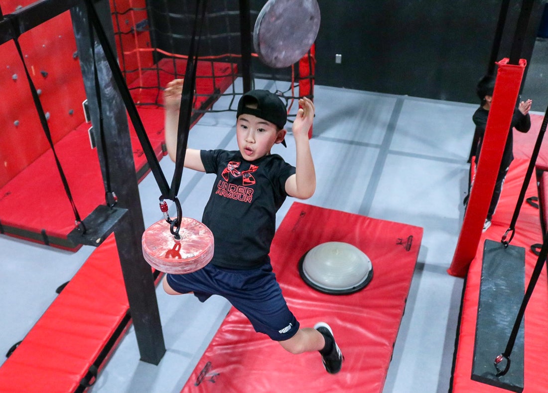 Ninja Warrior Gyms, Obstacle Courses, and Parkour in Boston for