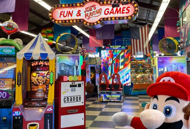 Photo of games at Joe's Playland in Salisbury - Best Arcades in Boston