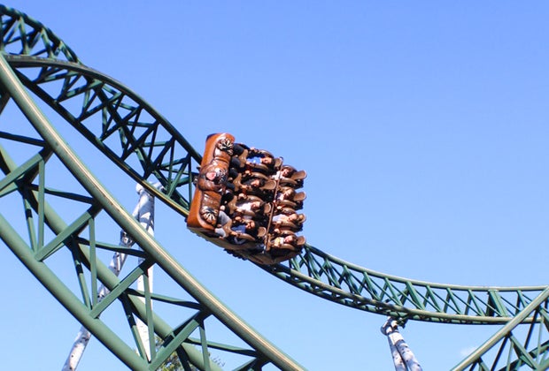 Photo of Untamed roller coaster at Canobie Lake Park