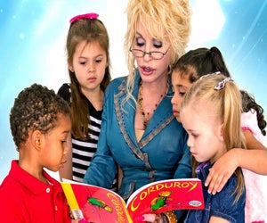 Dolly Parton’s Imagination Library program mails one free, high-quality book per month to children ages 0-5! Photo courtesy of the Dollywood Foundation