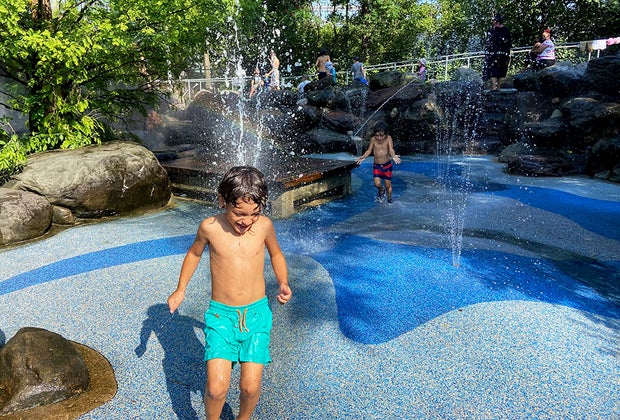 101 free things nyc:  Pier 6 Water Lab